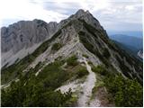 Erjavčev rovt - Huhnerkogel/Gubno